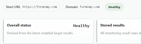 Siteimp can help surface regressions and reliability issues over time